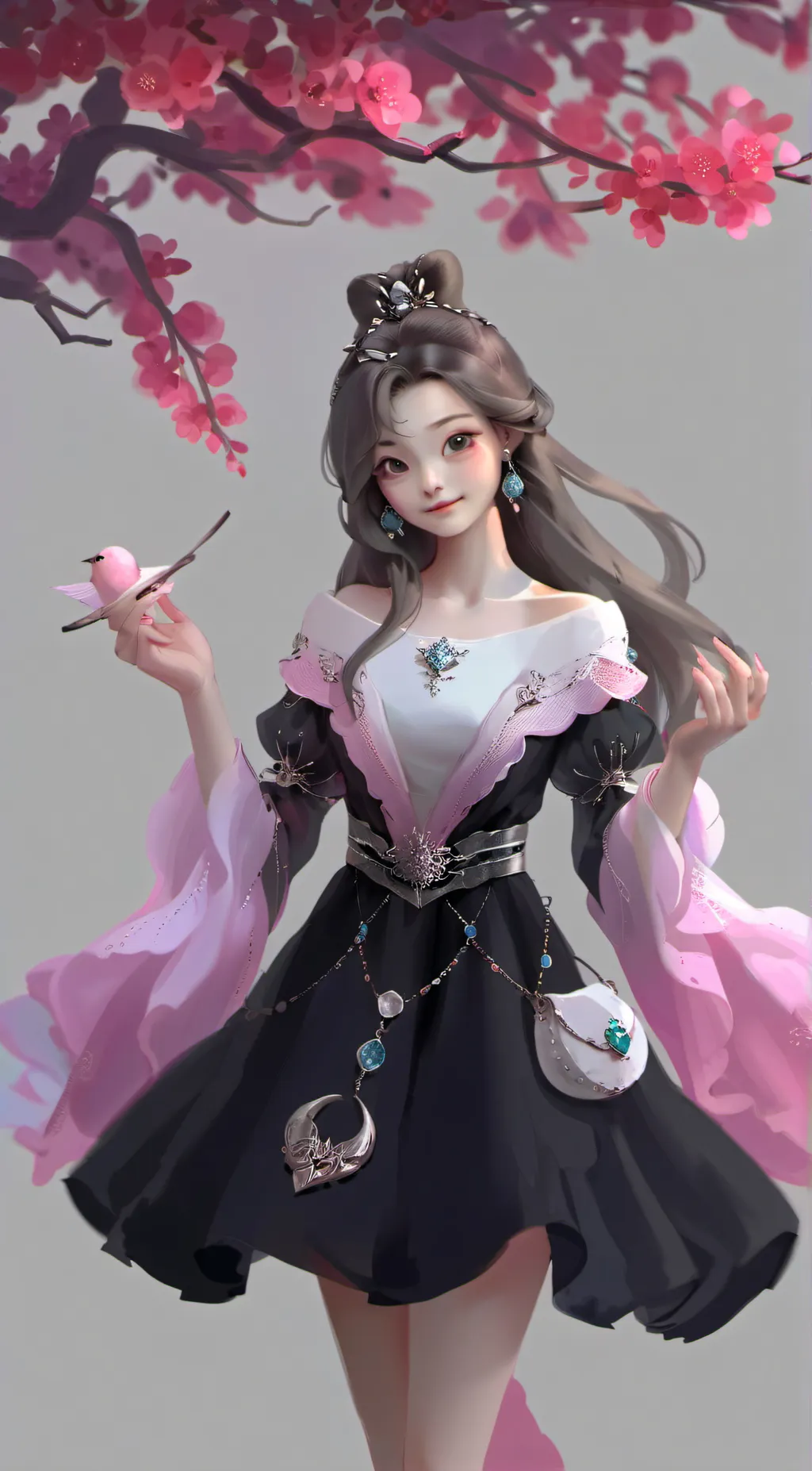 ai character: angel background