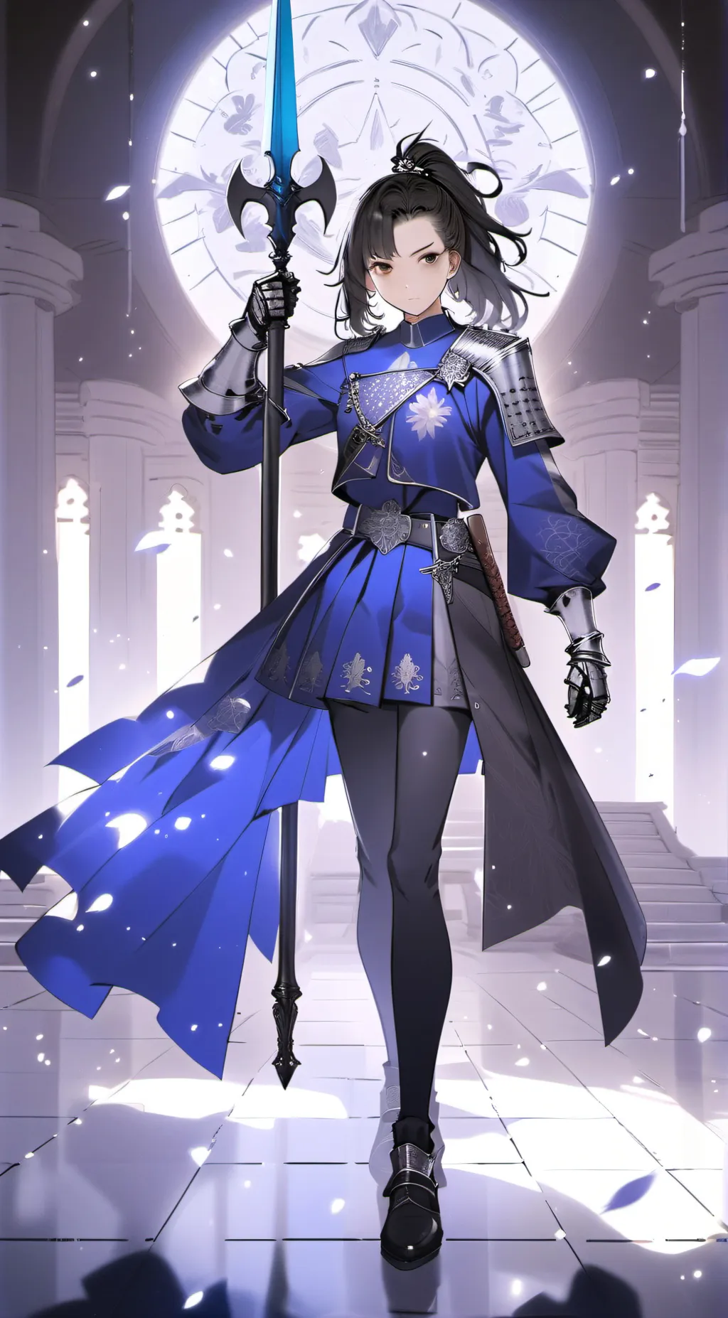 ai character: Edith  background