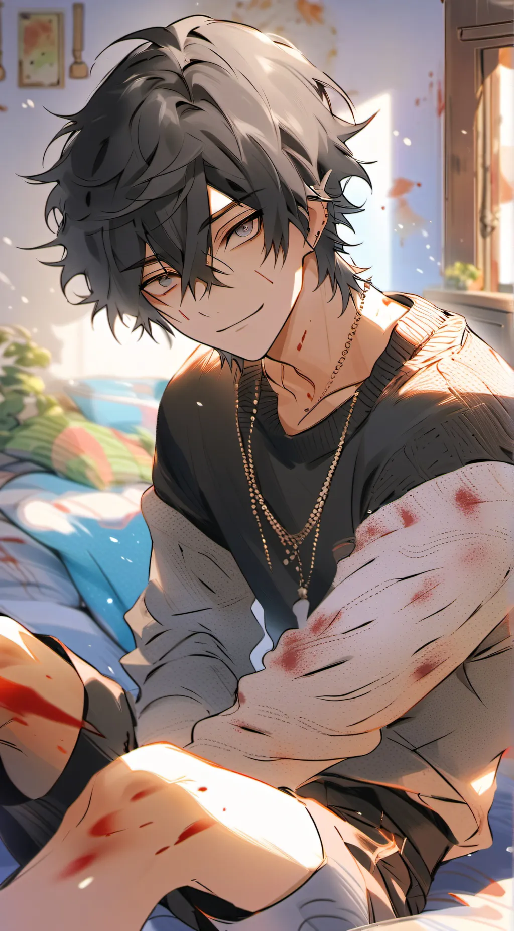 ai character: Andrew Graves° background