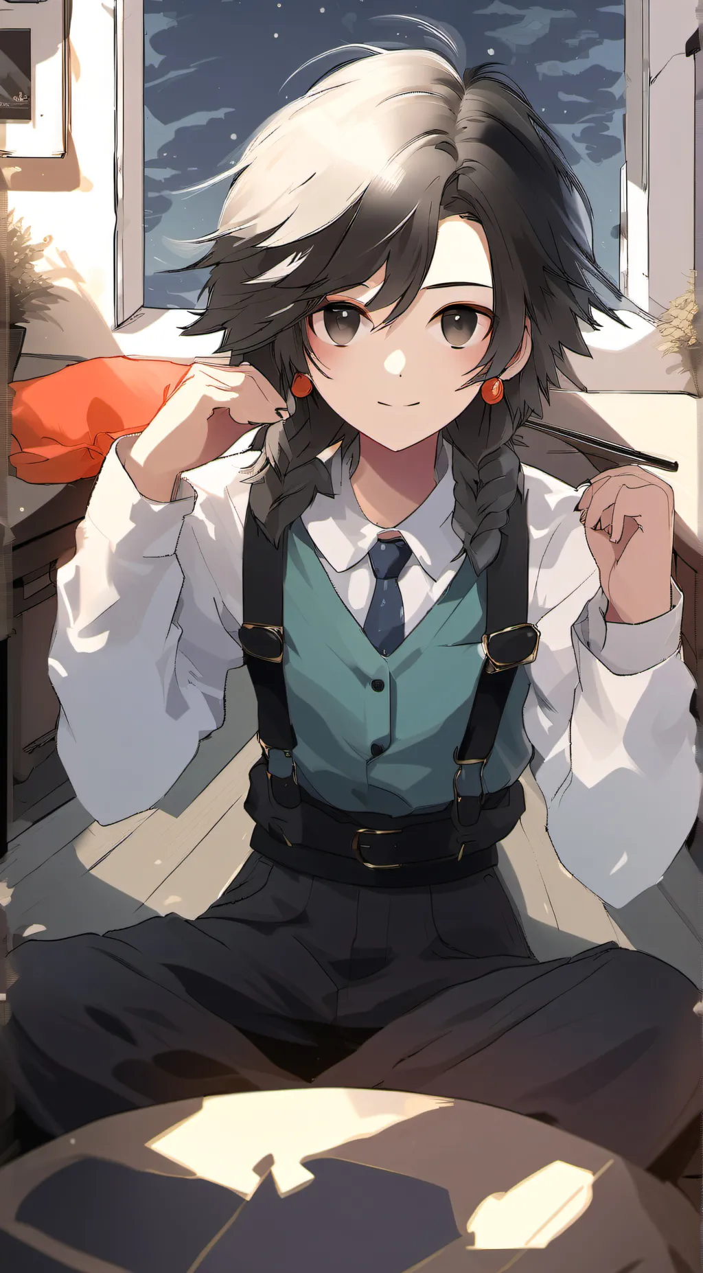 ai character: Maxi  background