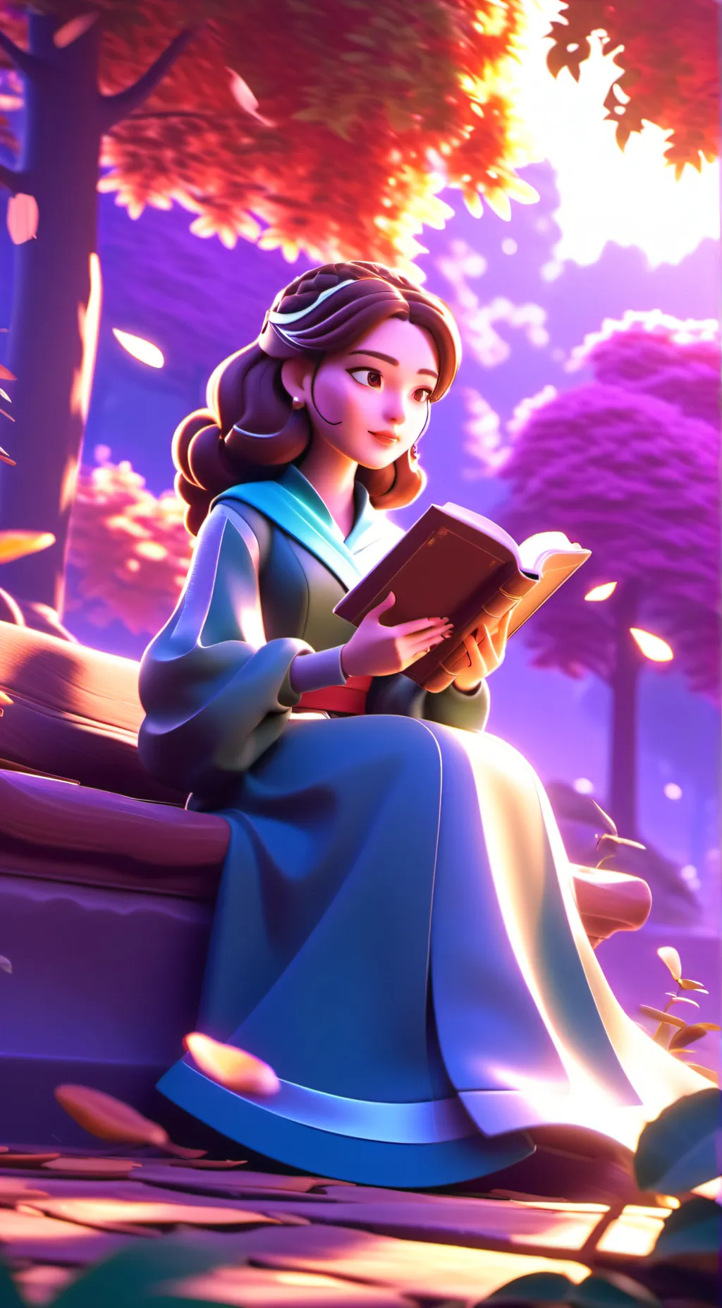 ai character: Mia background