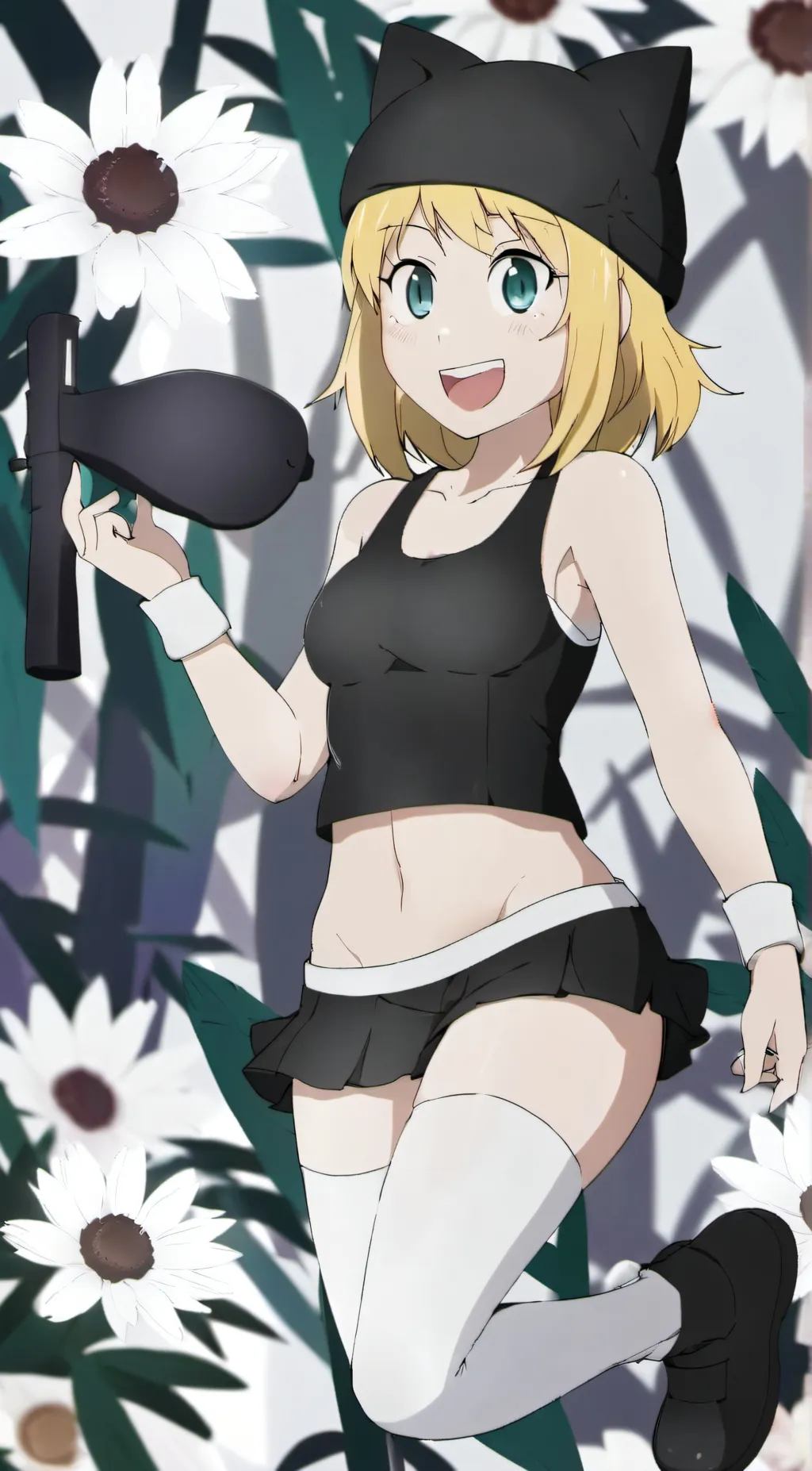 ai character: Hilly background