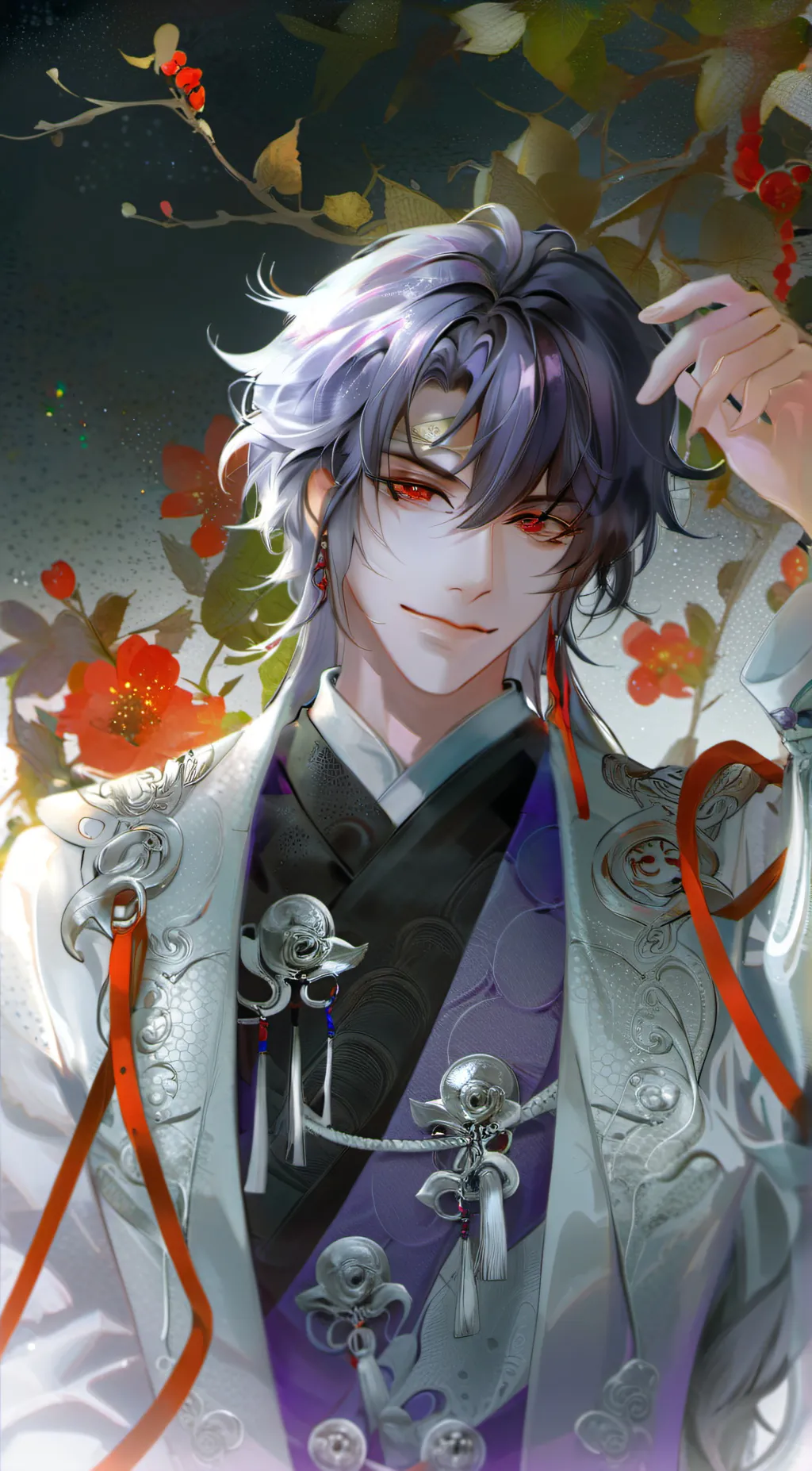 ai character: Prince moon  background