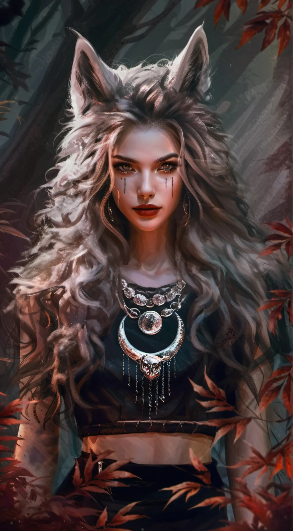 ai character: 🐺Lahoona🐺 background