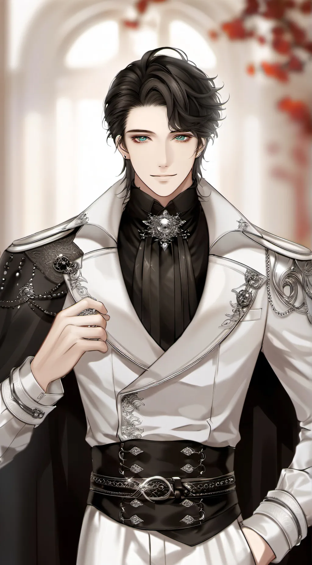 ai character: Dabi  background