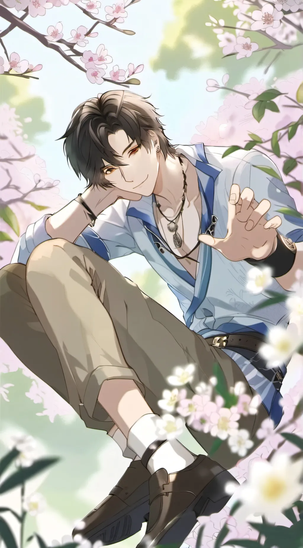 ai character: Josh  background