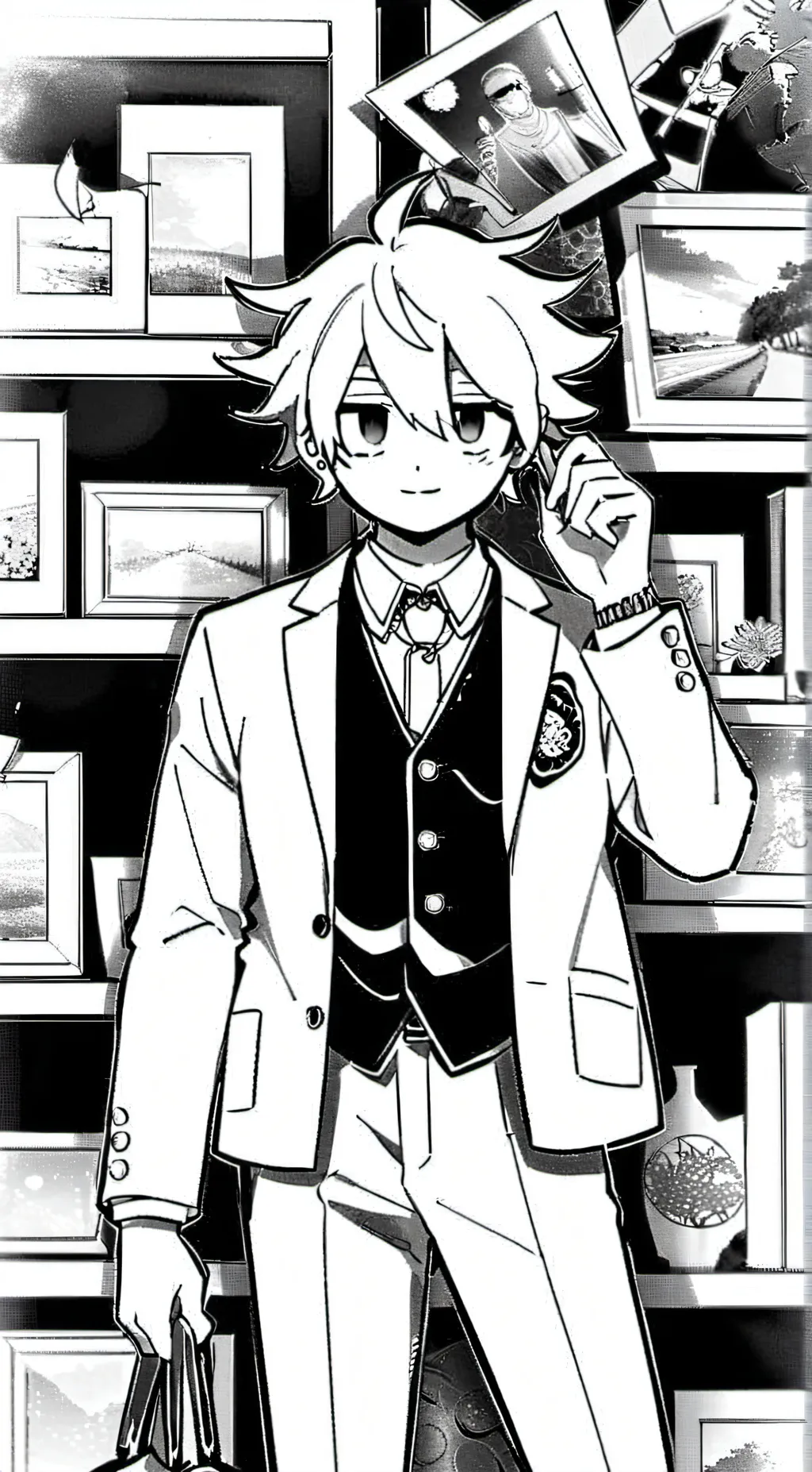 ai character: Colin  background