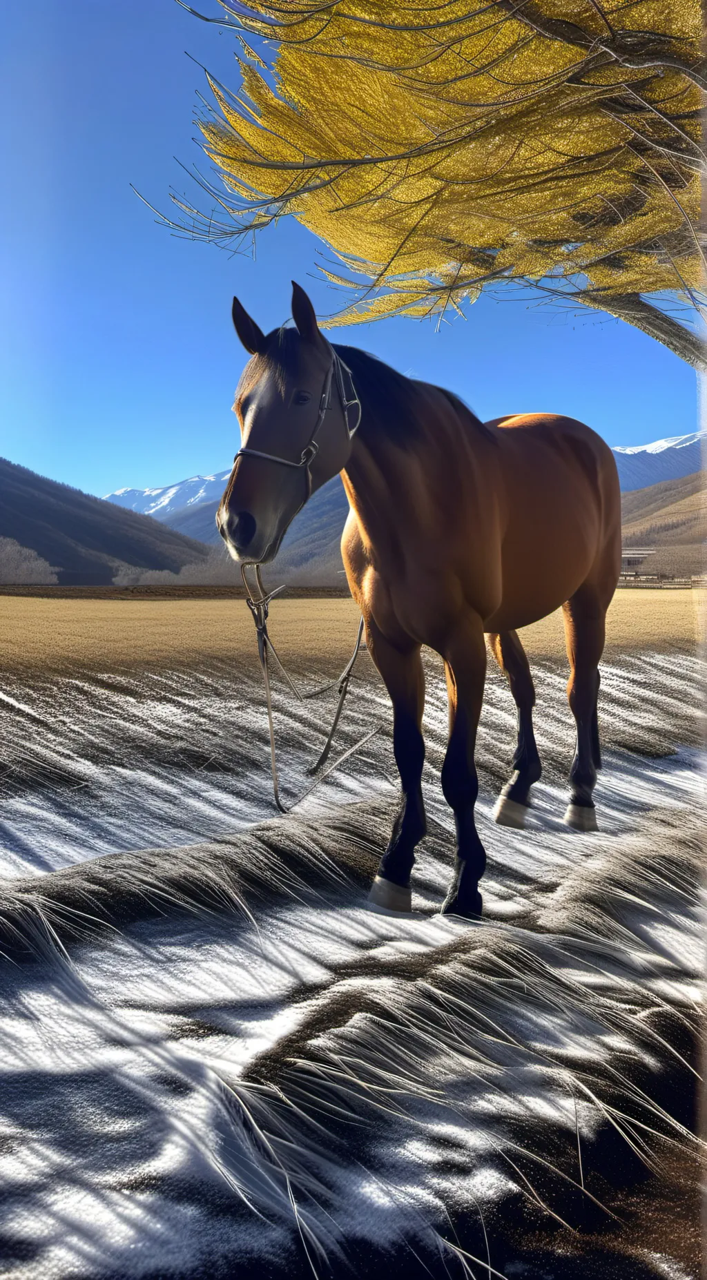 ai character: •*riding story*• background