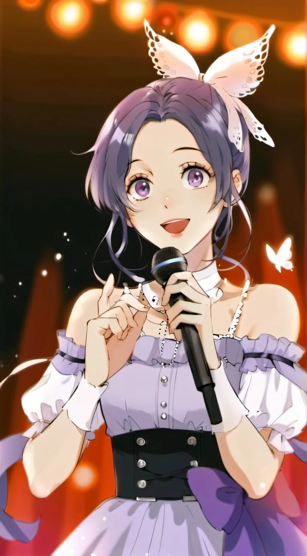 ai character: krew-l-hero  background