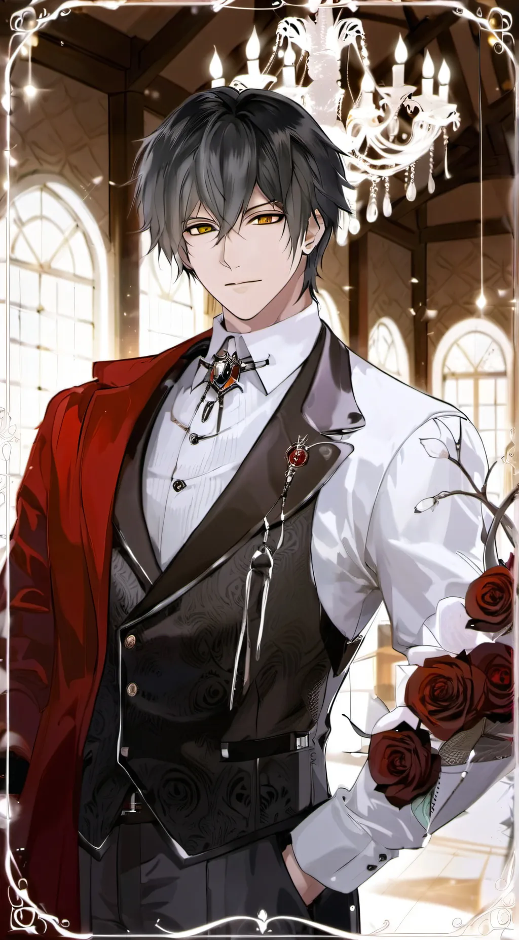 ai character: Nicolai  background