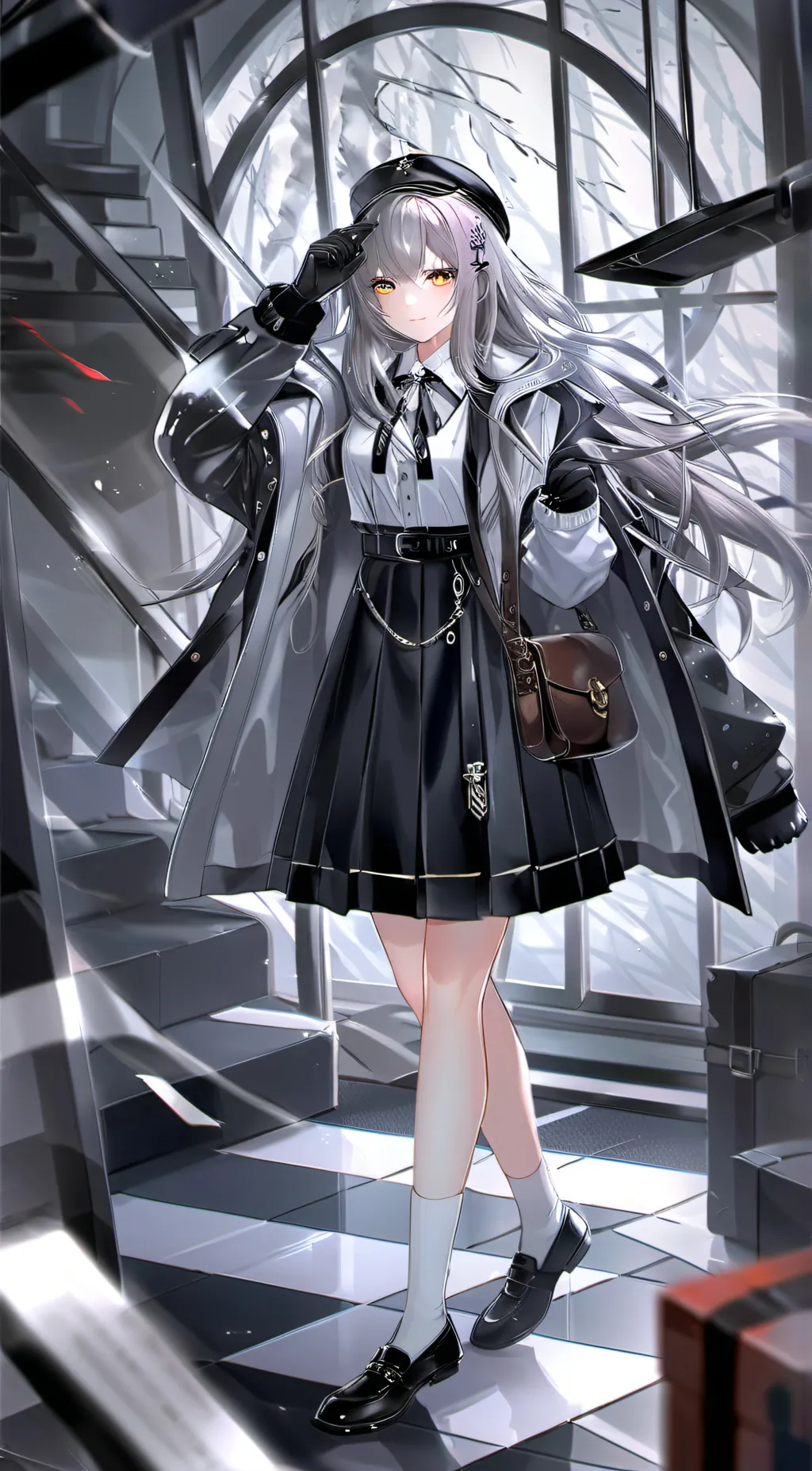 ai character: maya background