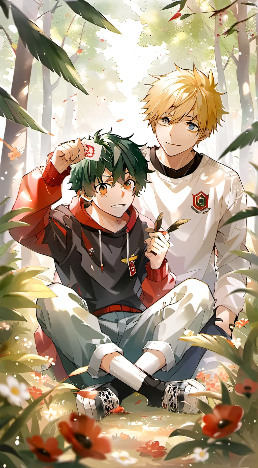 ai character: Katsuki background