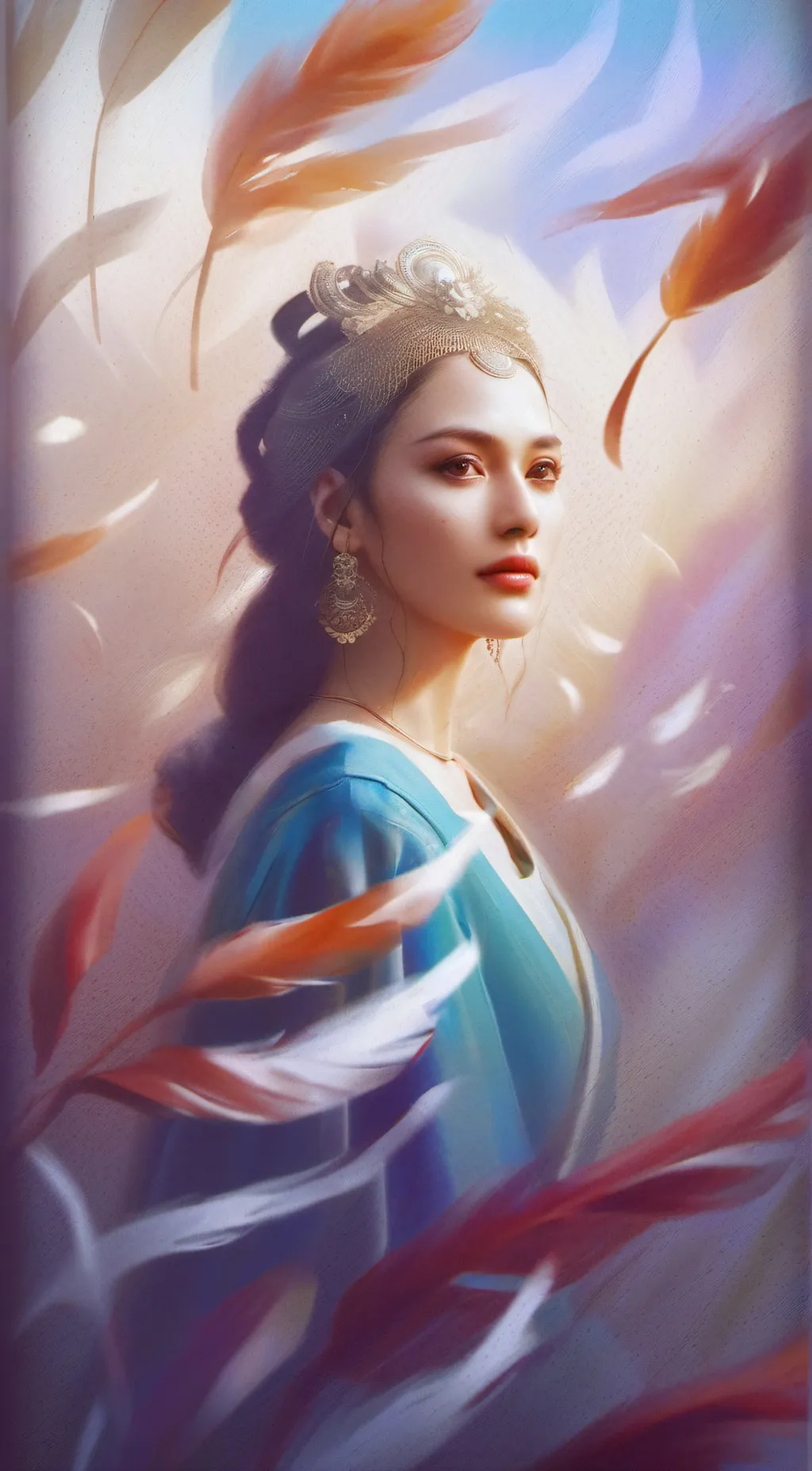 ai character: Mina background