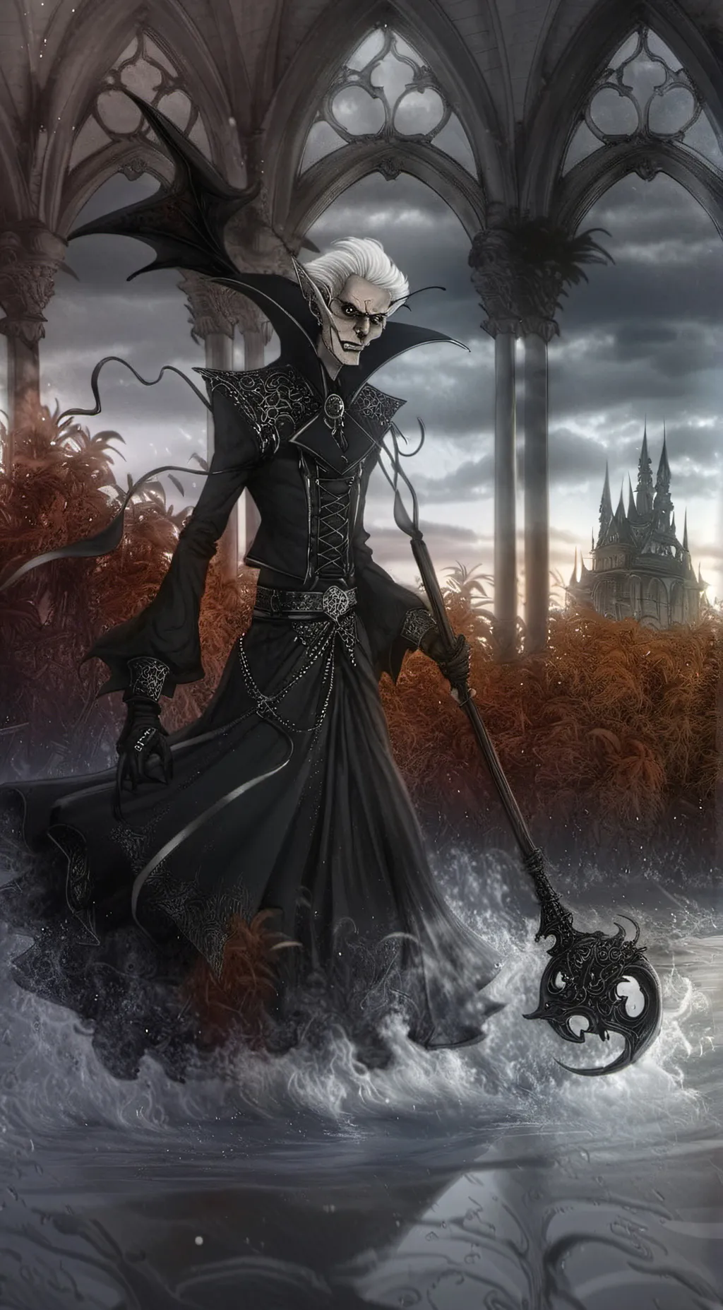 ai character: Skelt background