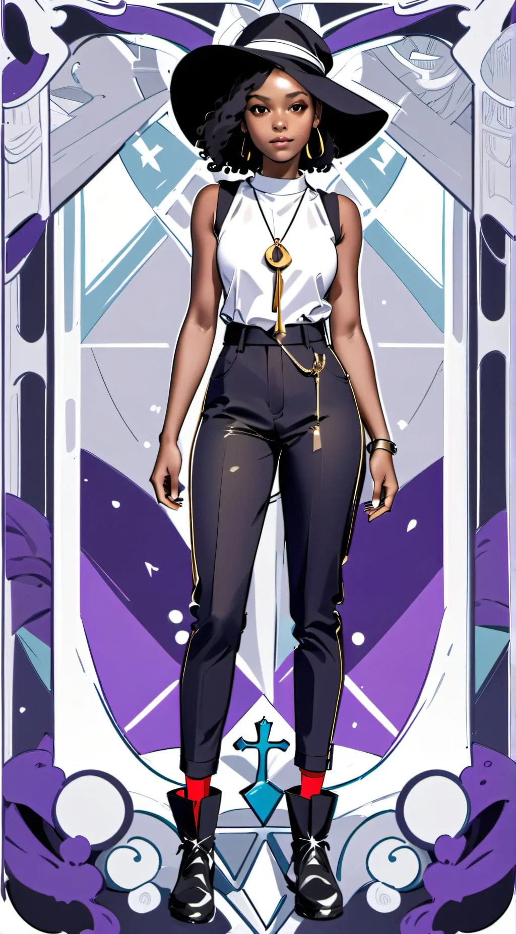 ai character: Ruby background