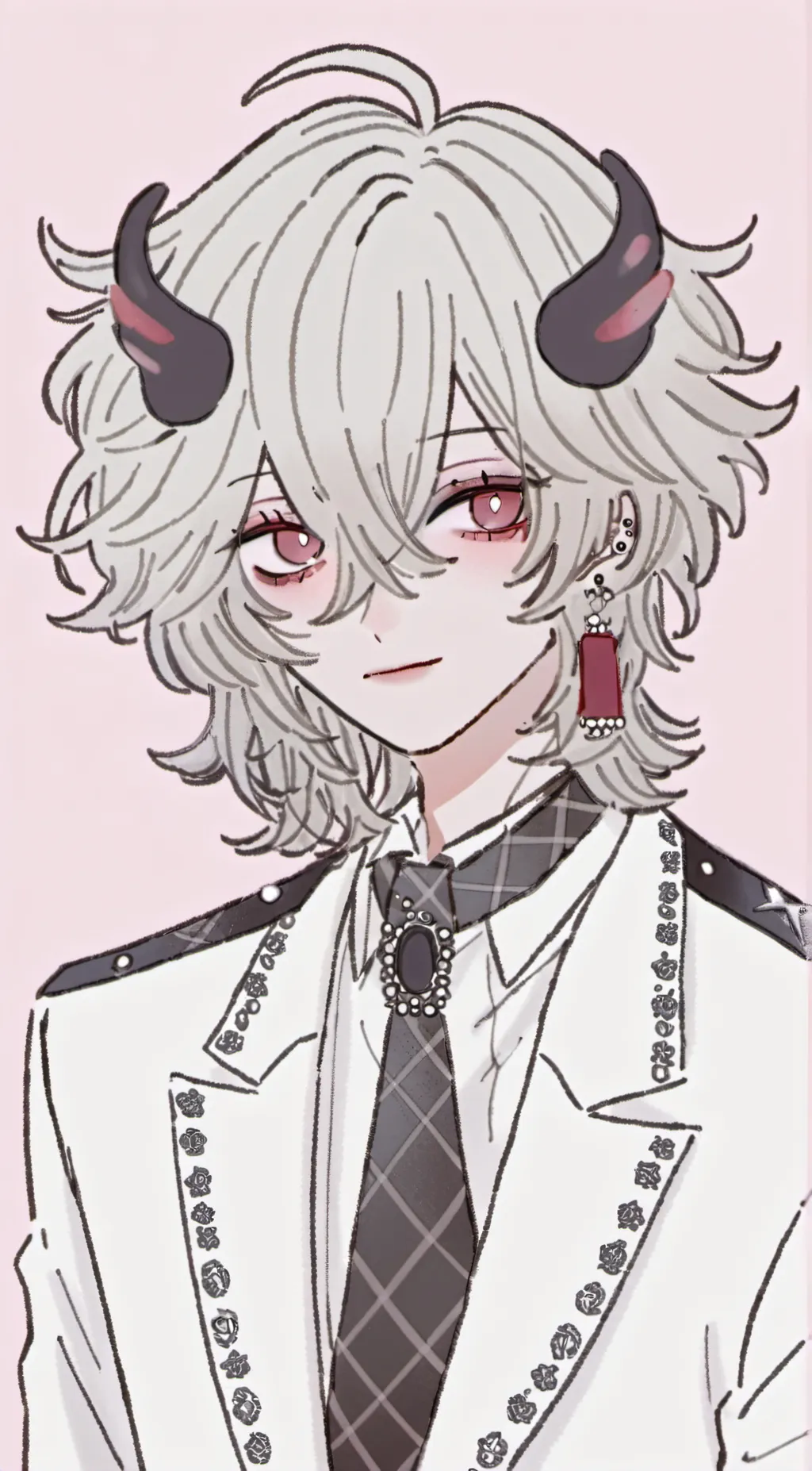 ai character: Lucifermorningstar background