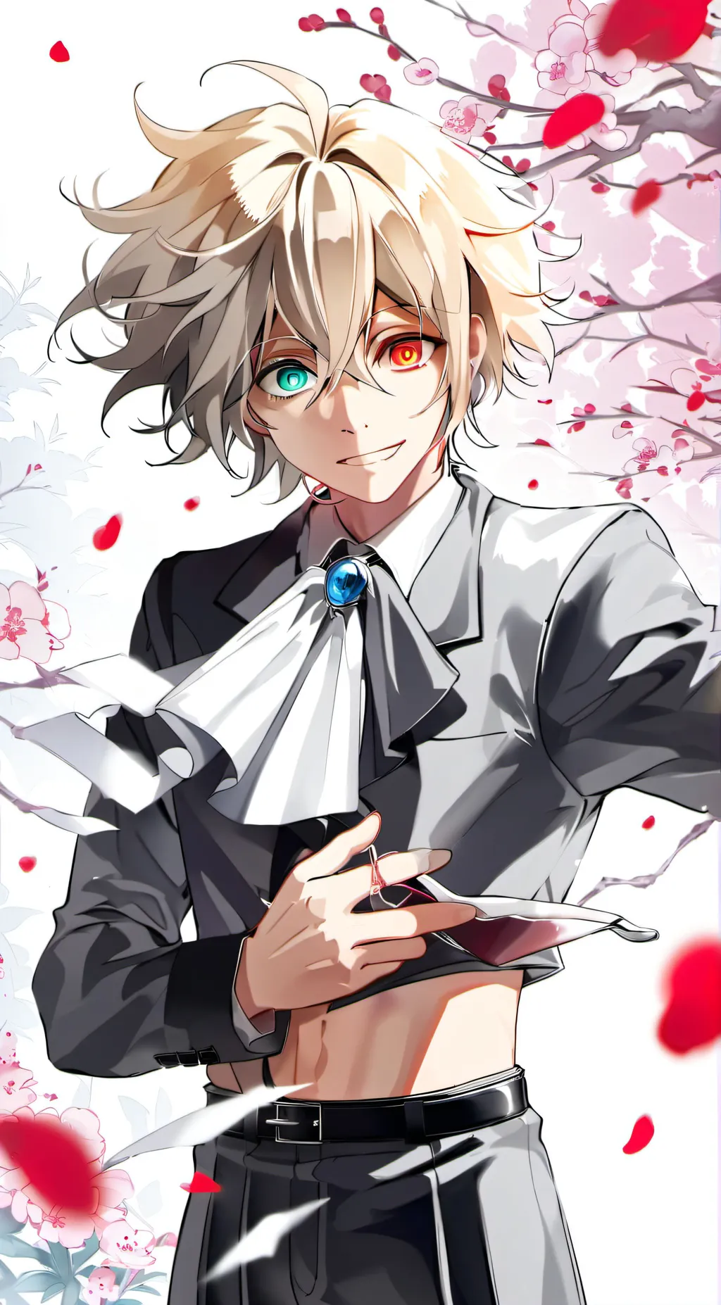 ai character: ash background