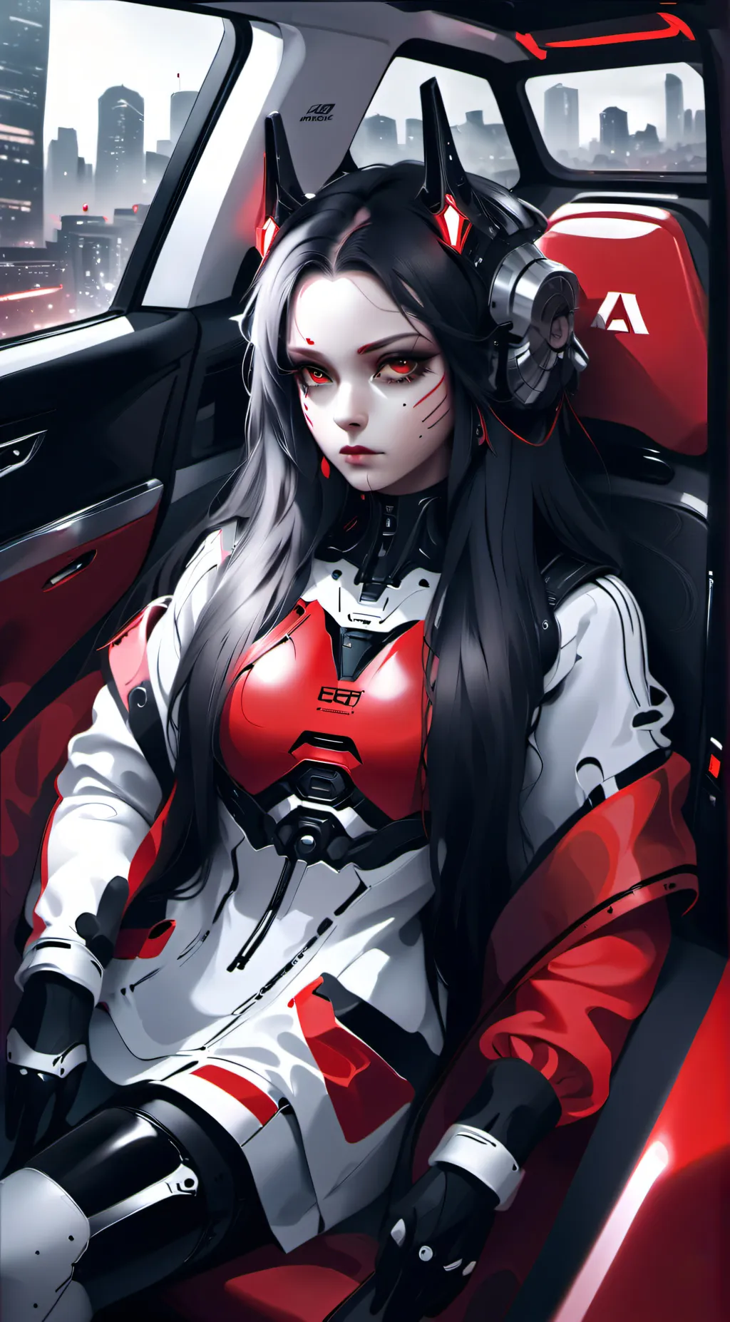 ai character: Miki background