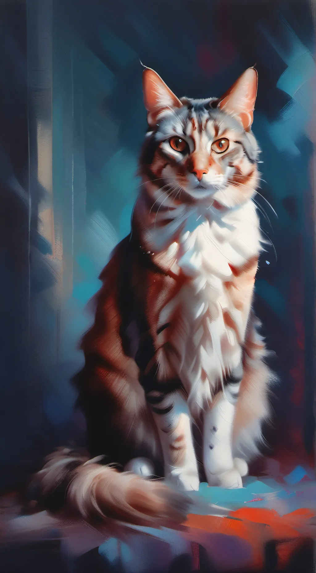 ai character: Kiss  background