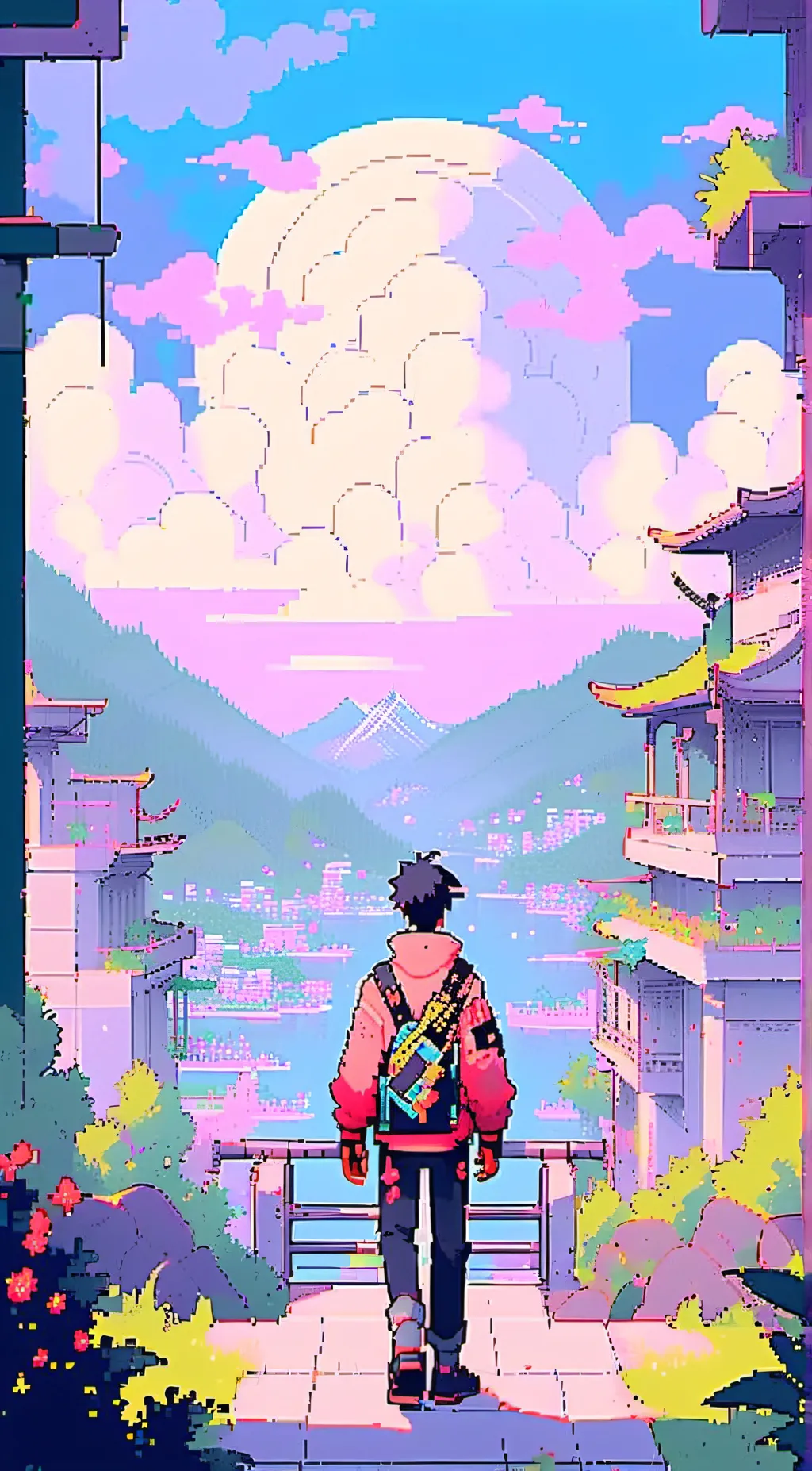 ai character: Custom Character!  background