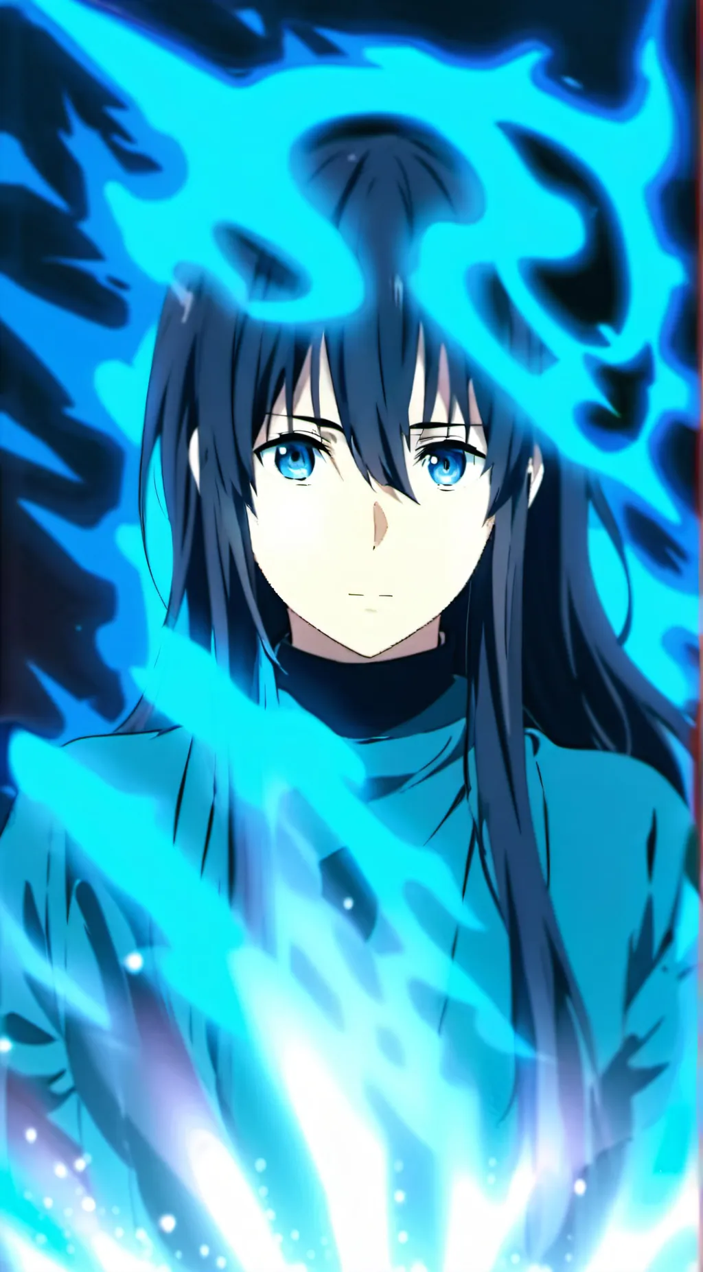 ai character: TOKITO hashira background