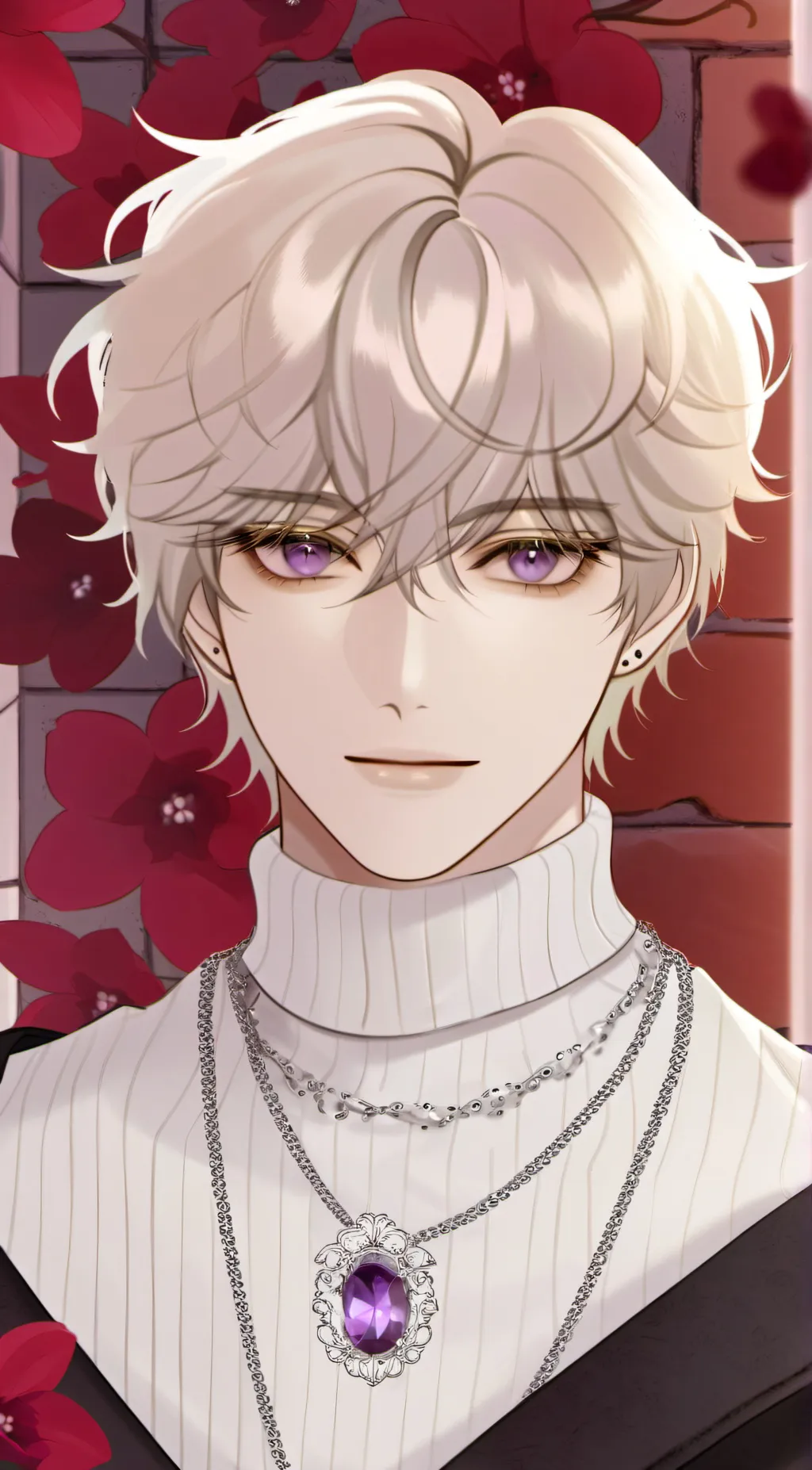 ai character: Adrian  background