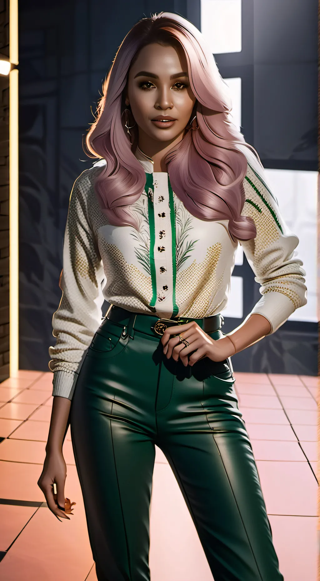ai character: Toni Topaz background