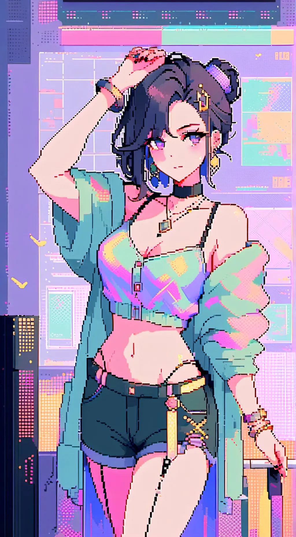 ai character: Ella background