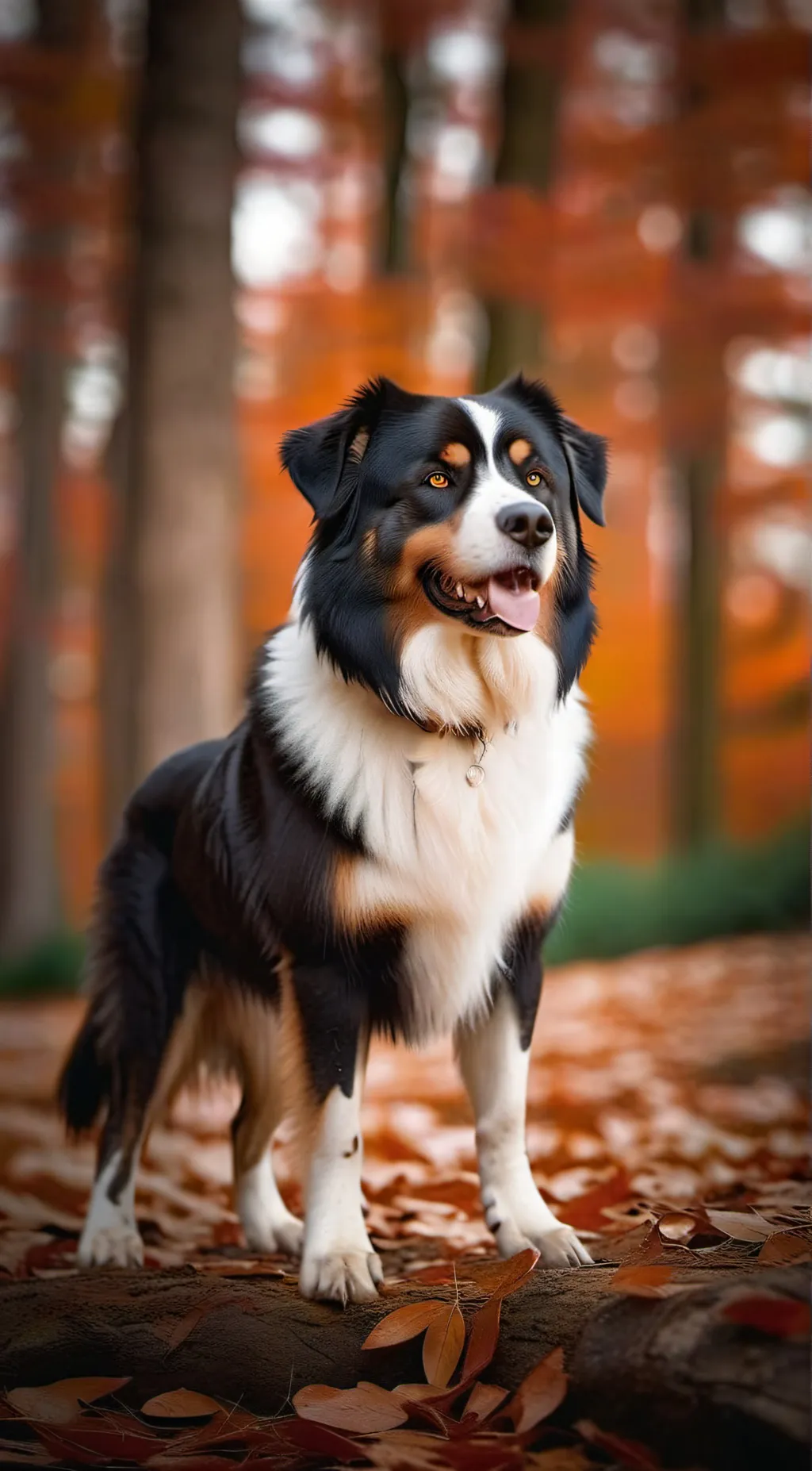 ai character: doggo 🐶  background