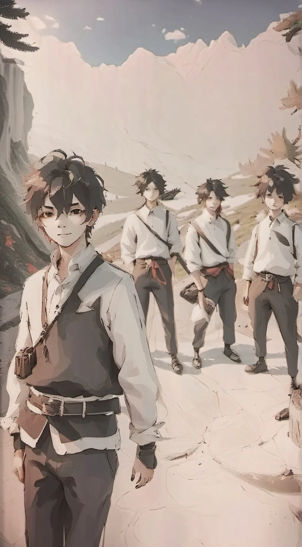 ai character: her name is Alex background