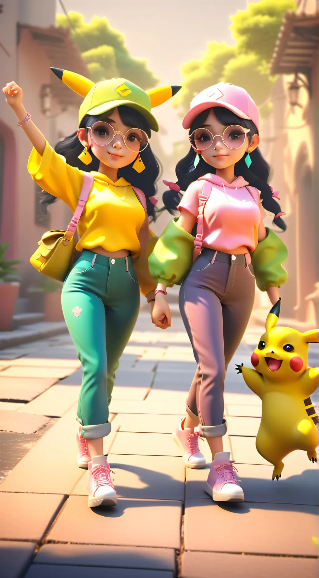 ai character: Big sisters background