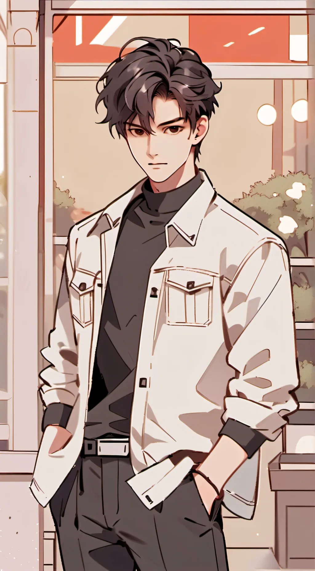 ai character: Alex background