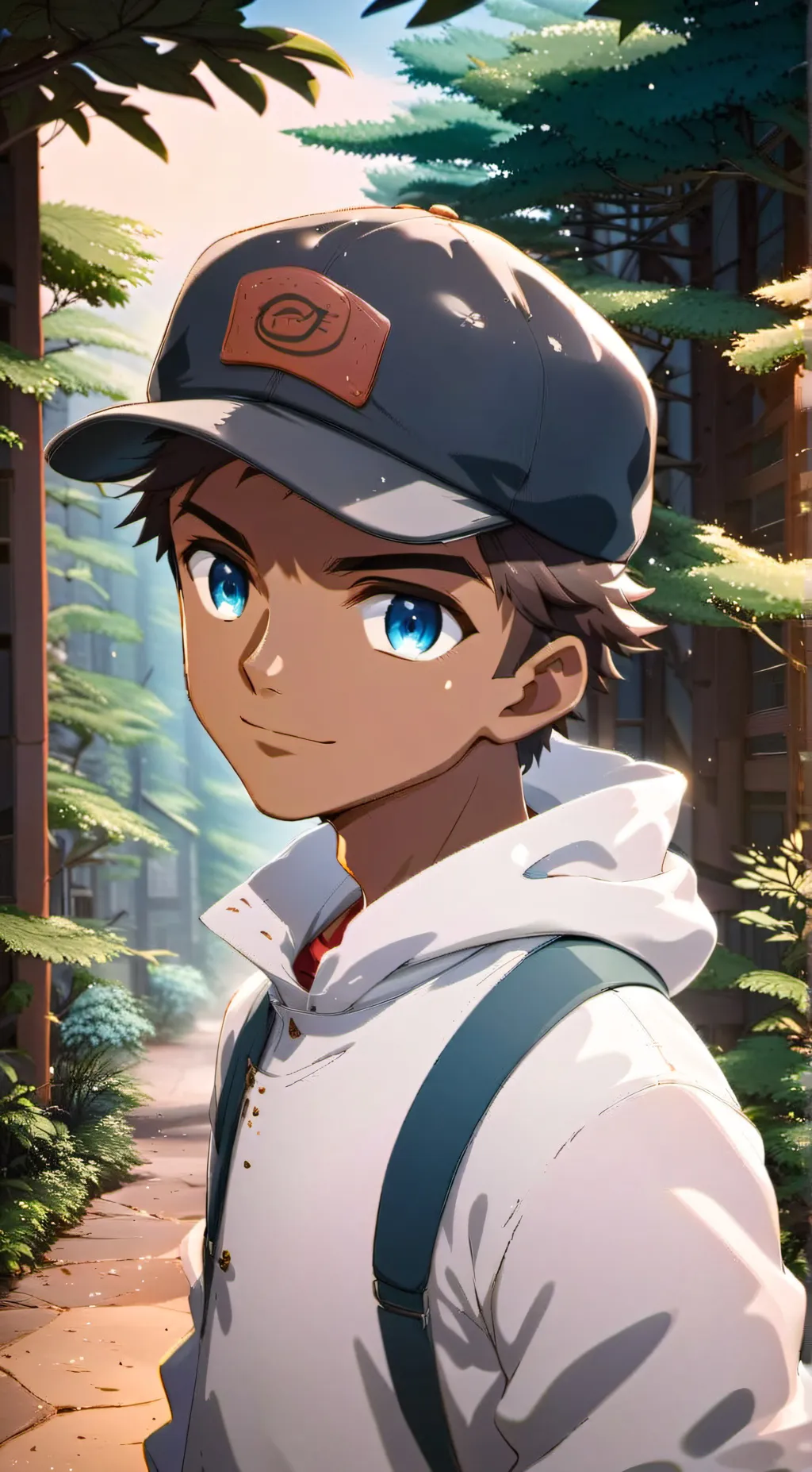 ai character: Heji Hattori  background