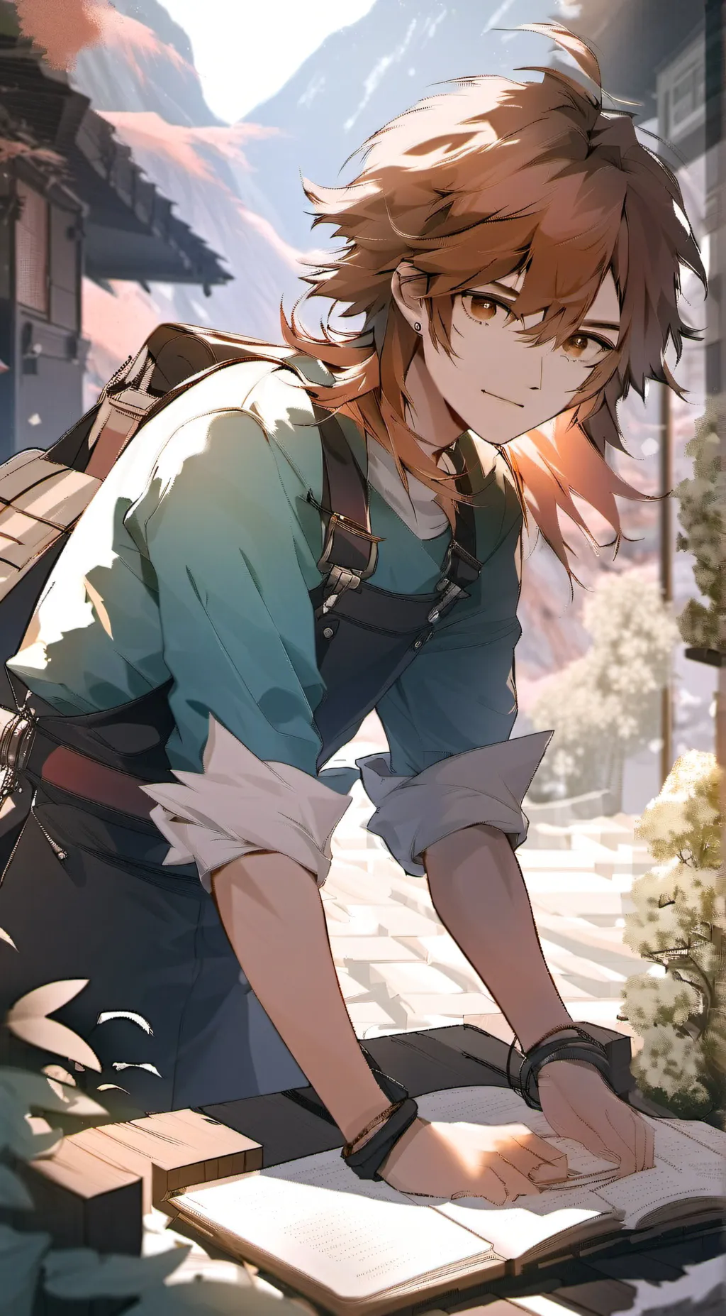 ai character: Jacob  background