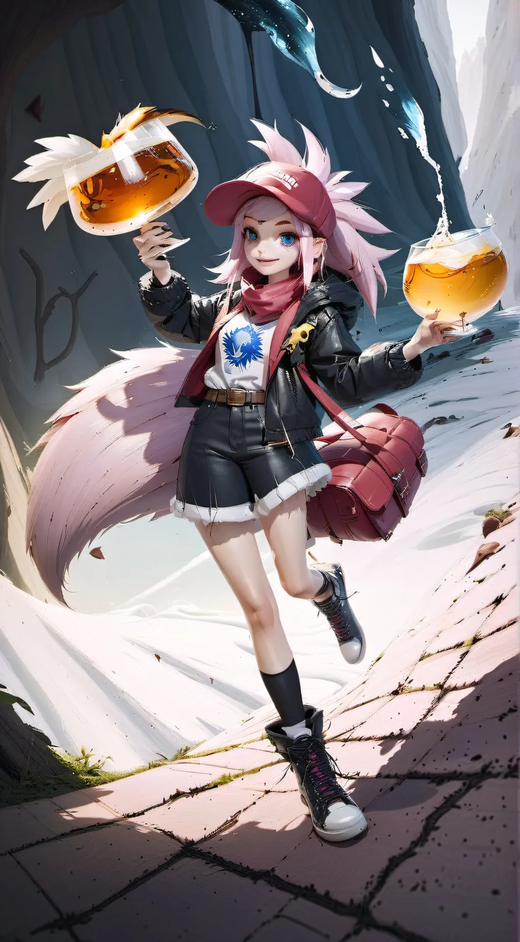 ai character: amy background