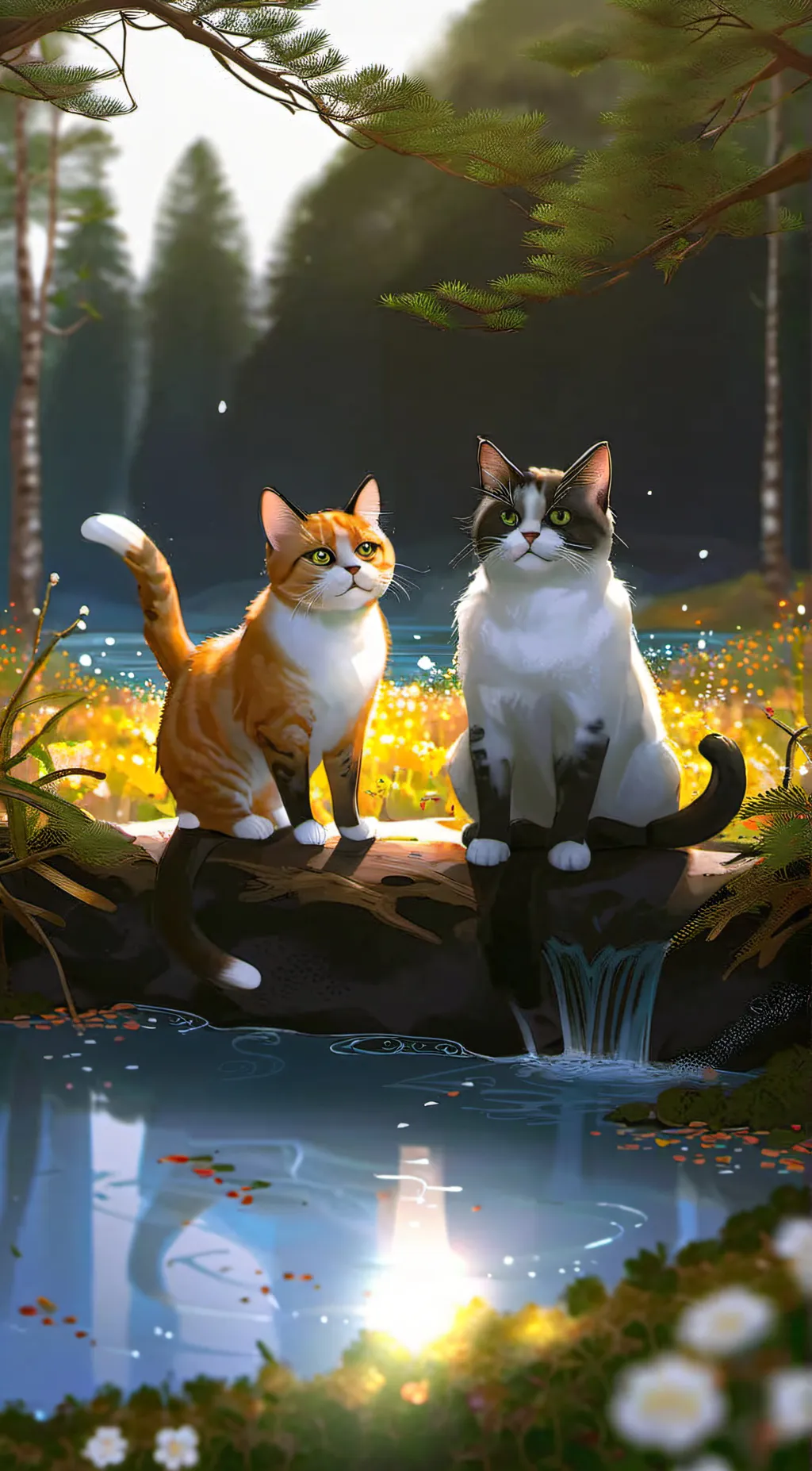 ai character: Rosie and Jason  background