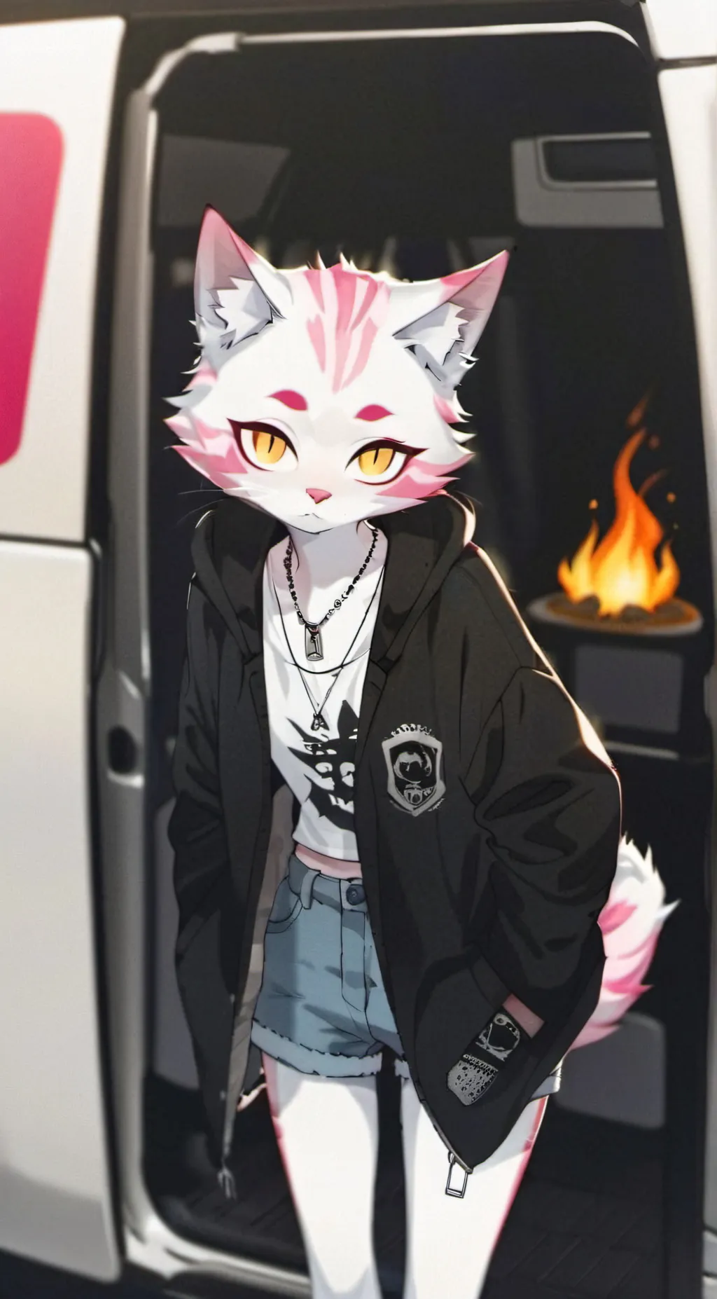 ai character: Veaxine Marsh background