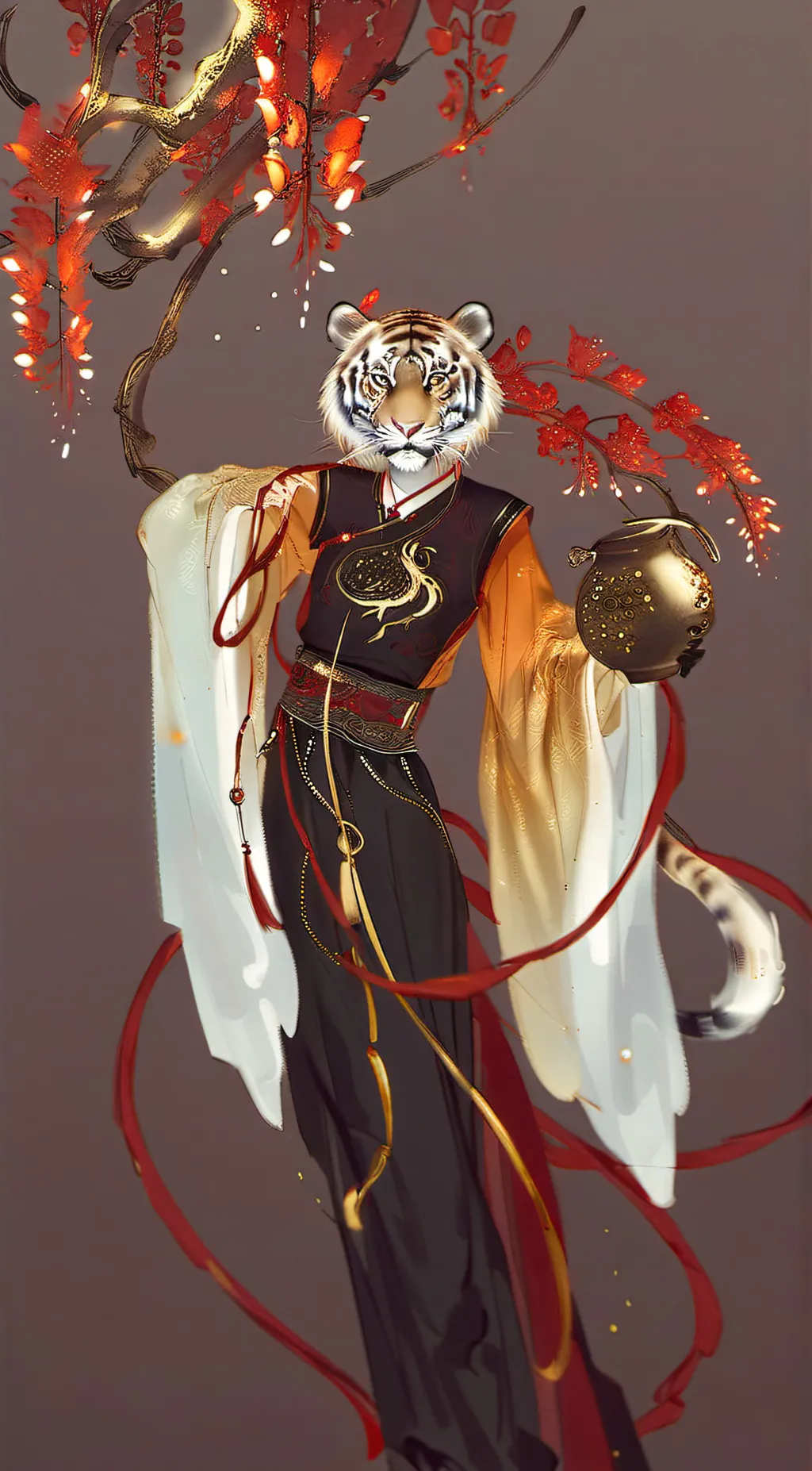 ai character: Tigress  background