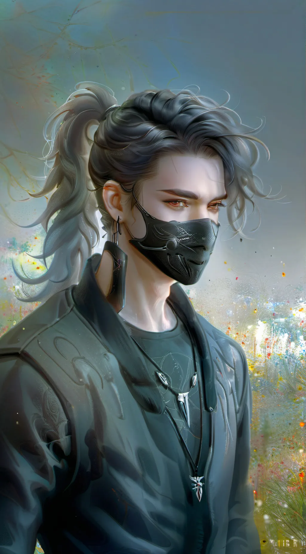 ai character: Raven background