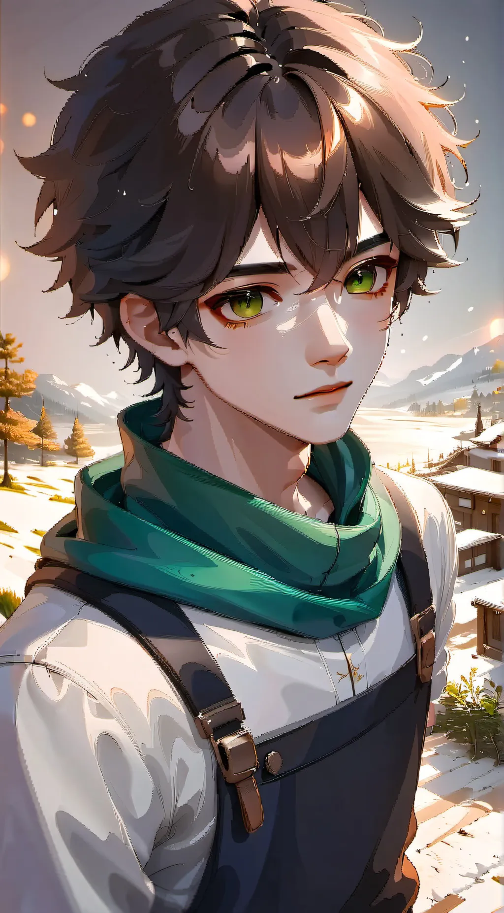 ai character: Liam  background