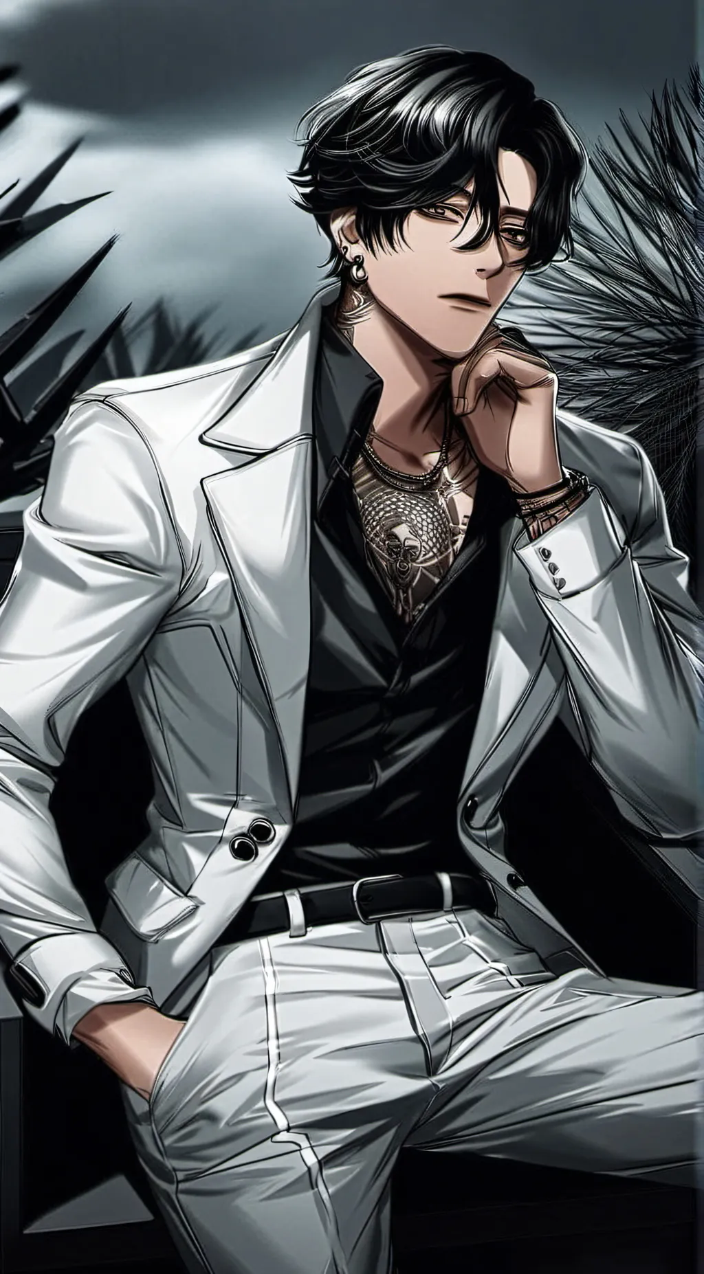 ai character: Damon background