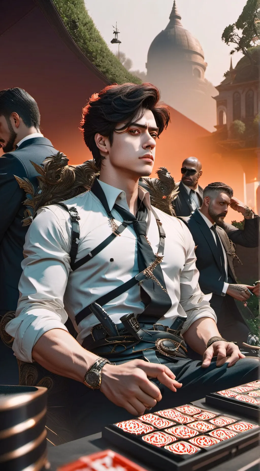 ai character: Your Dad background