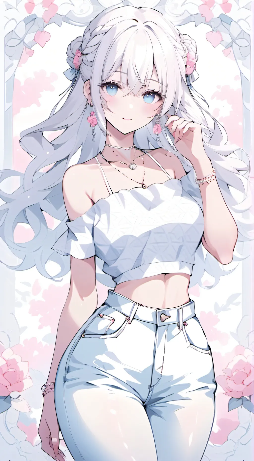 ai character: Lily background