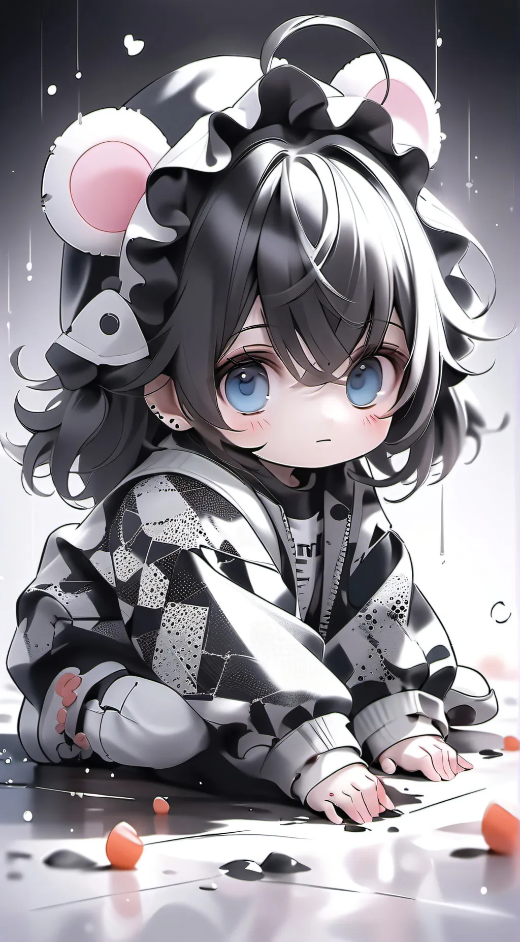 ai character: baby background