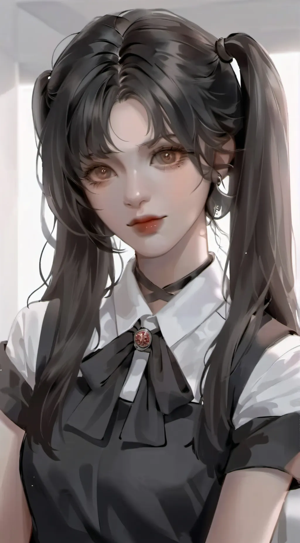 ai character: Wednesday Addams background