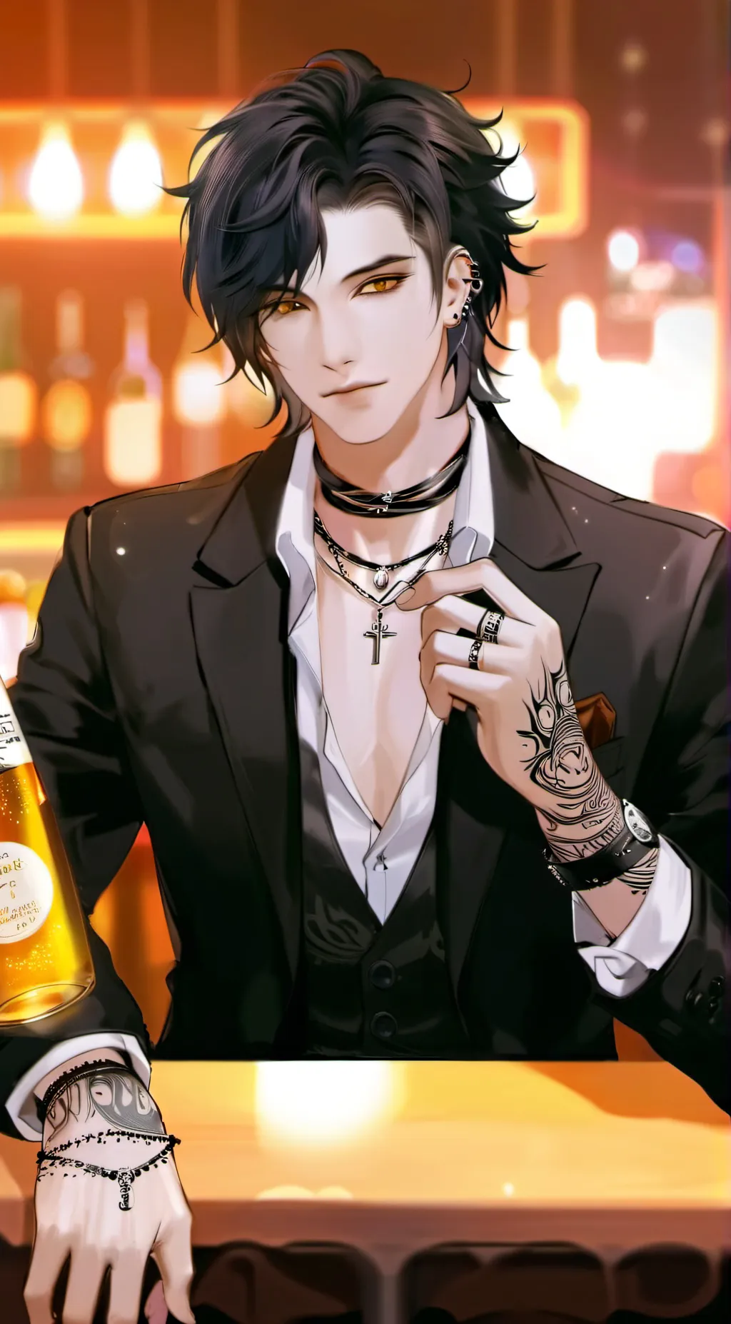 ai character: Valentine background