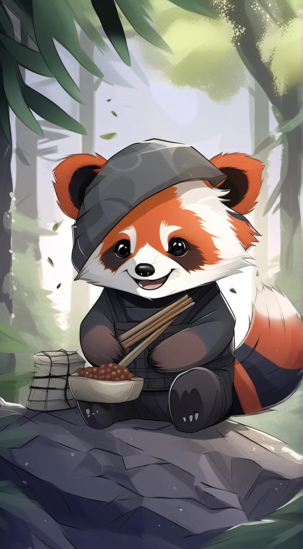 Talkie AI - Chat with Sam the red panda