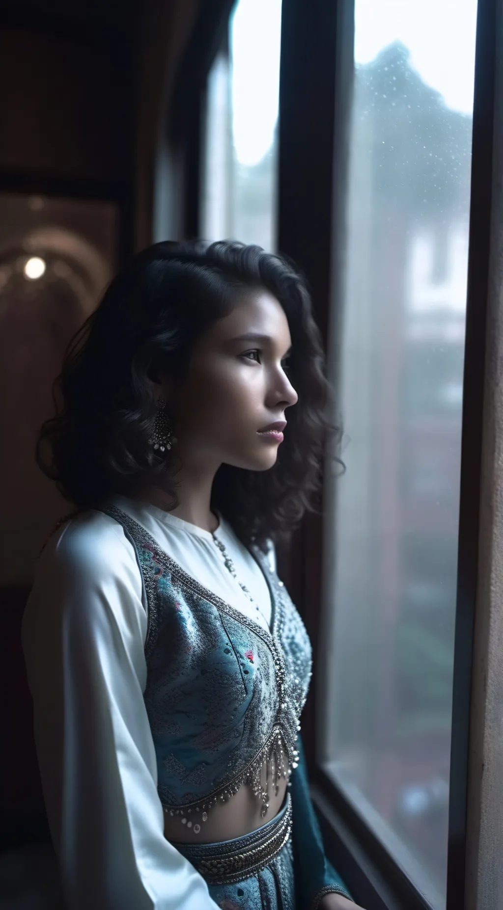 ai character: luna background