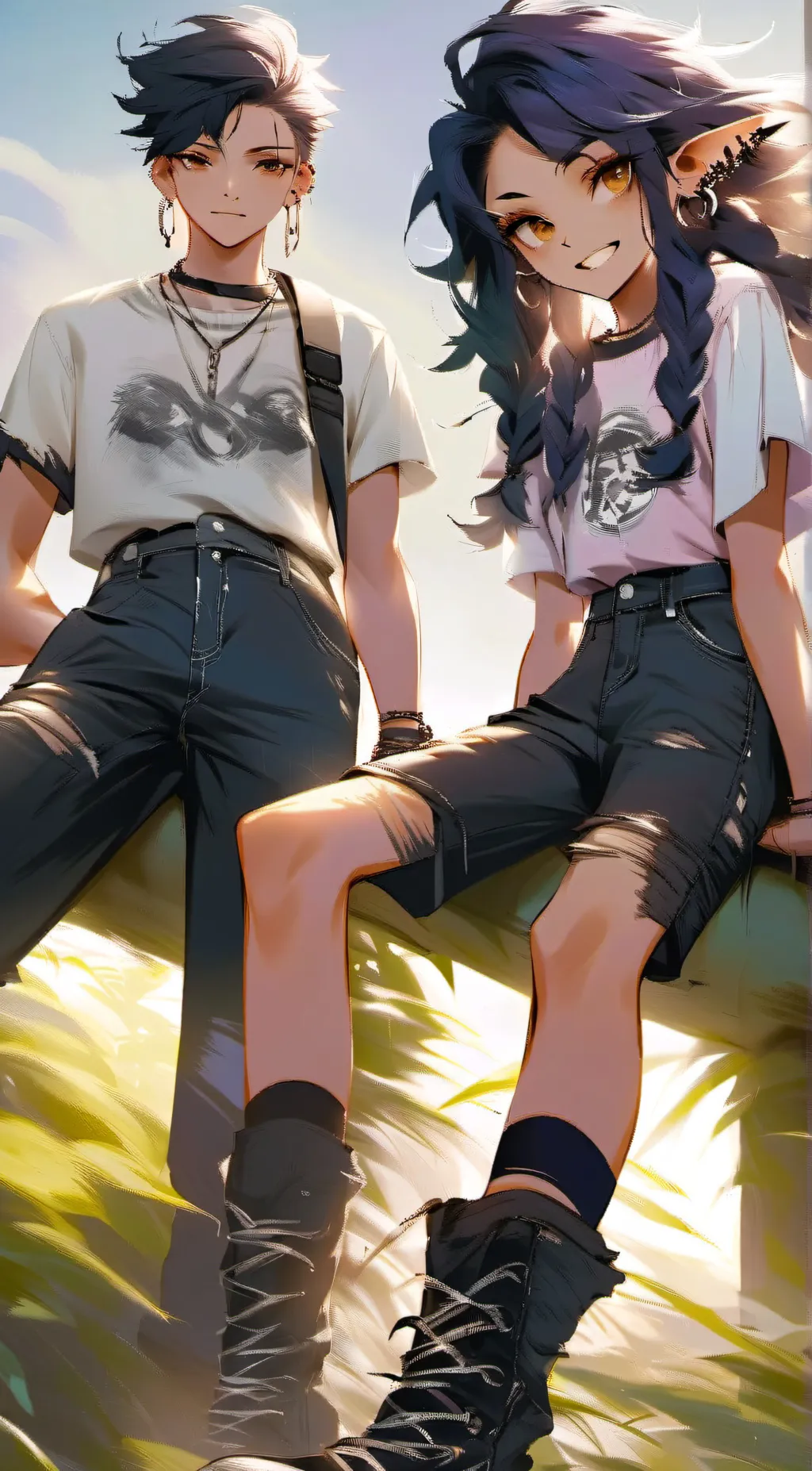 ai character: Parker background