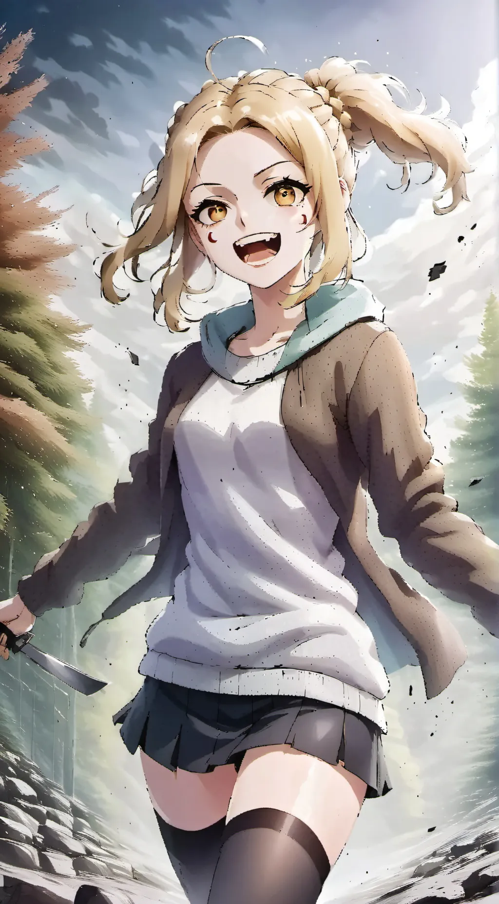 ai character: Himiko Toga background